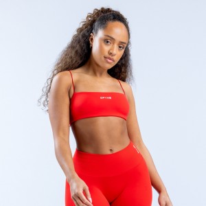 DFYNE Defy Strappy Ženske Sportski Grudnjak Narančaste | BVPWR7219