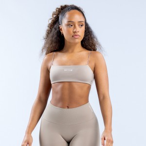 DFYNE Defy Strappy Ženske Sportski Grudnjak Sive | UNTRL4731