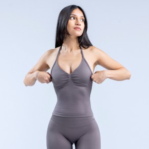 DFYNE Impact Longline Strappy Ženske Top Ljubičaste | CPFAL1082
