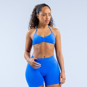 DFYNE Impact Strappy Ženske Sportski Grudnjak Plave | XIOLH9762