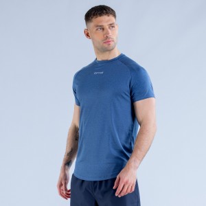 DFYNE Stealth Training Muške Majica Plave | DALHW1472