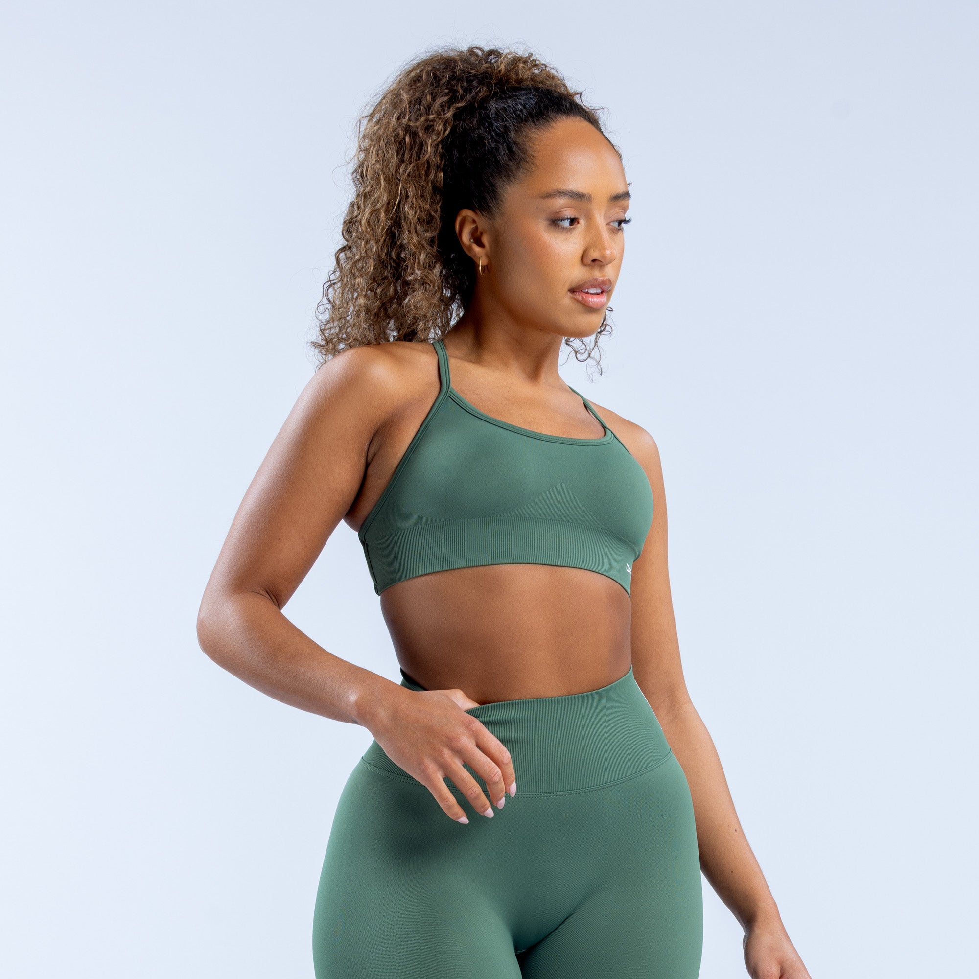 DFYNE Dynamic Backless Ženske Sportski Grudnjak Zelene | QLYXN8541