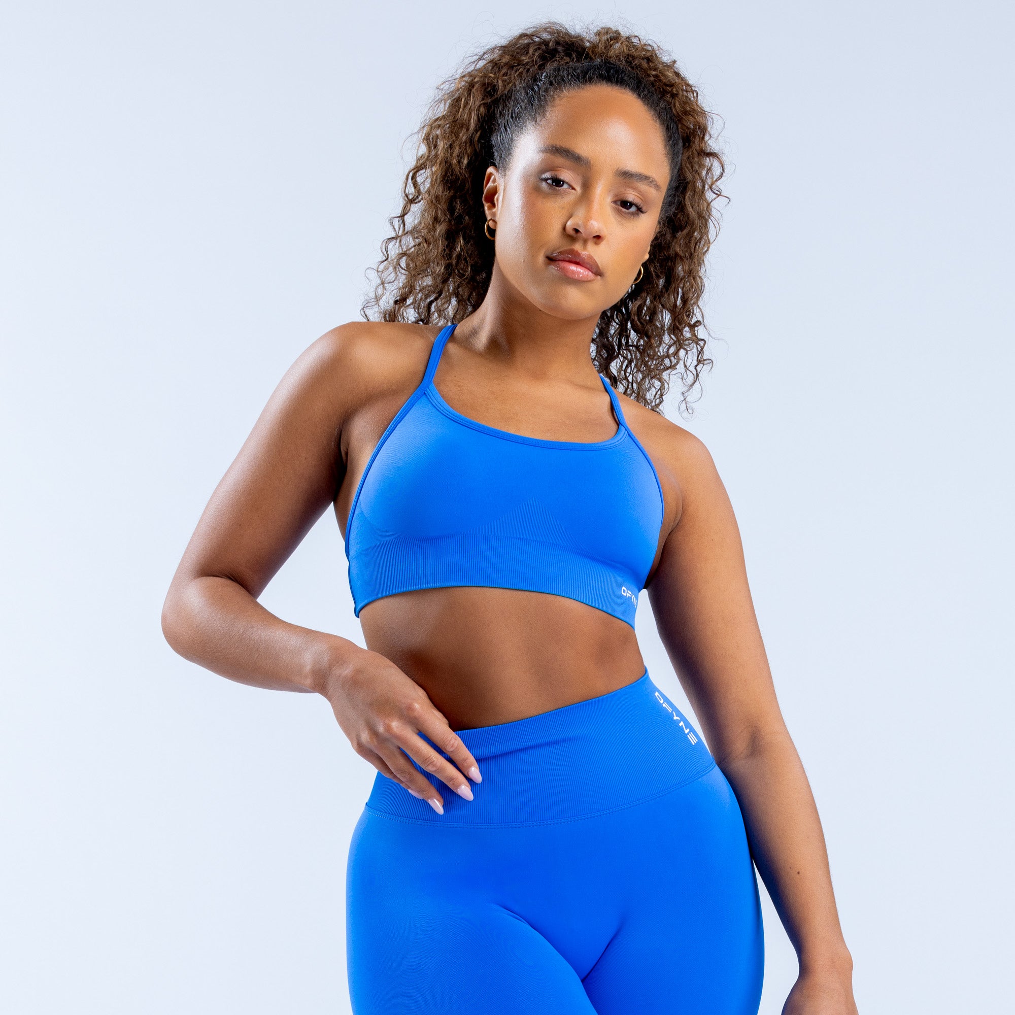 DFYNE Dynamic Backless Ženske Sportski Grudnjak Plave | DXQIC4821