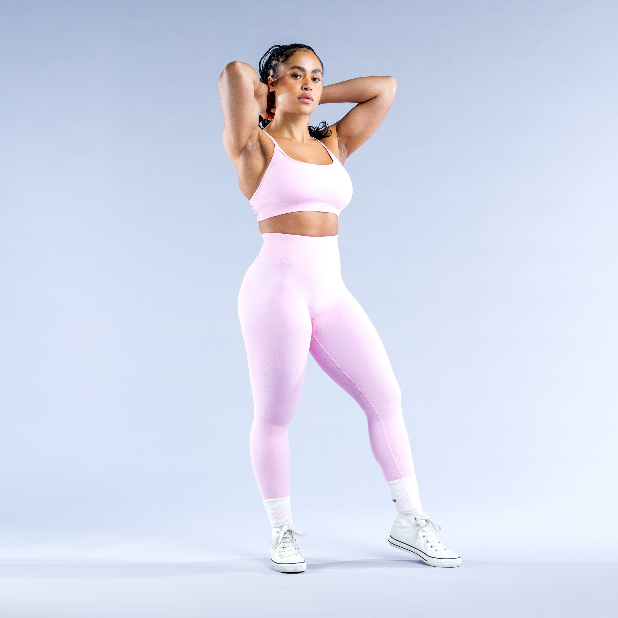 DFYNE Dynamic Backless Ženske Sportski Grudnjak Svijetlo Roze Roze | JRMXA0984
