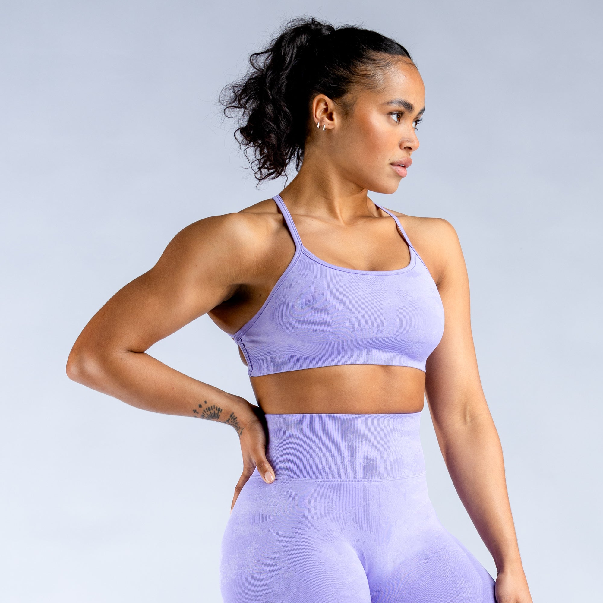 DFYNE Dynamic Mist Backless Ženske Sportski Grudnjak Bijele | OPVXR2013