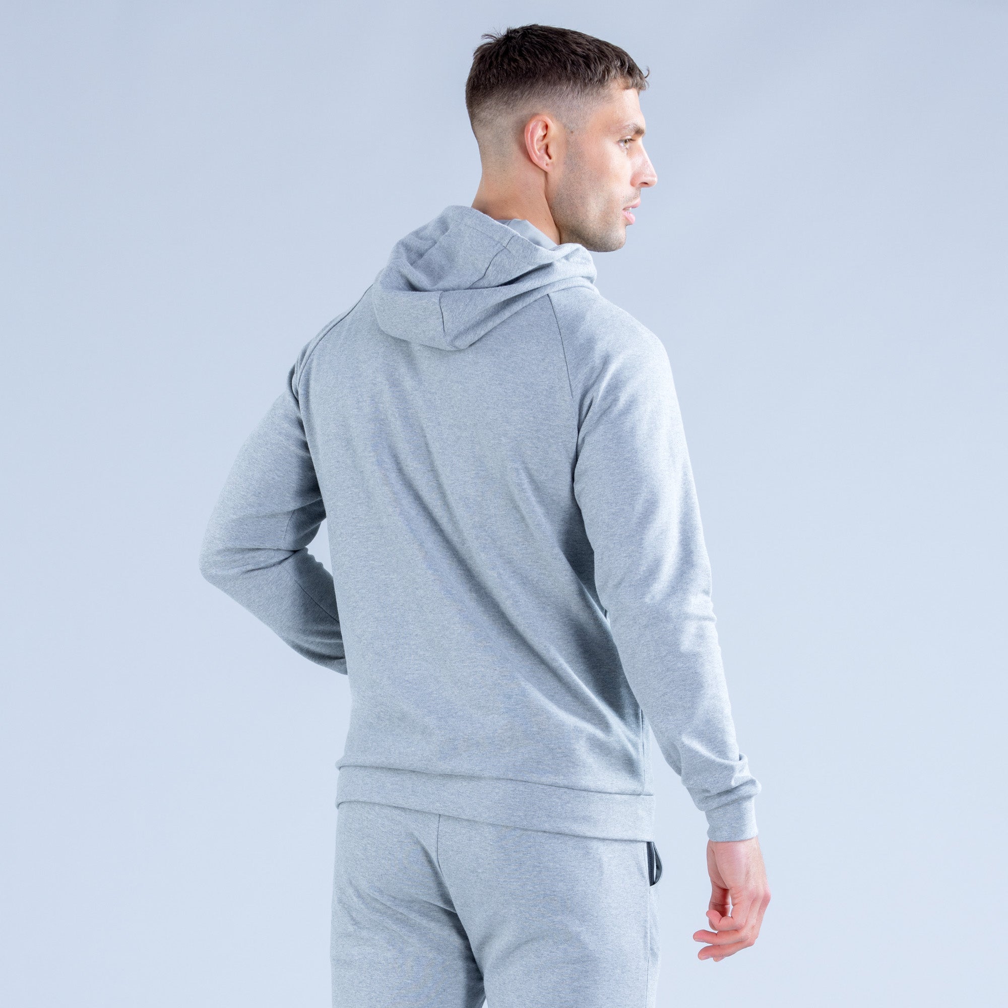 DFYNE Stealth Midweight Muške Majica s Kapuljačom Sive | QEYCH2809